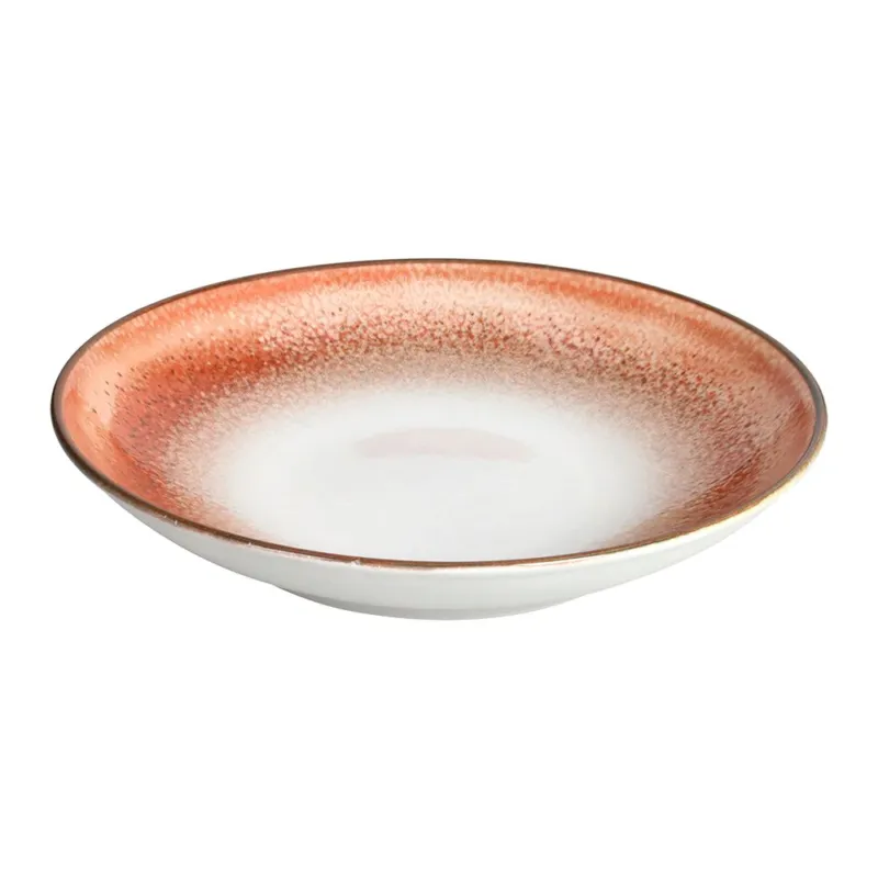 Rotondo fondo 30 cm Brick Porcellana Rosso Compra Online