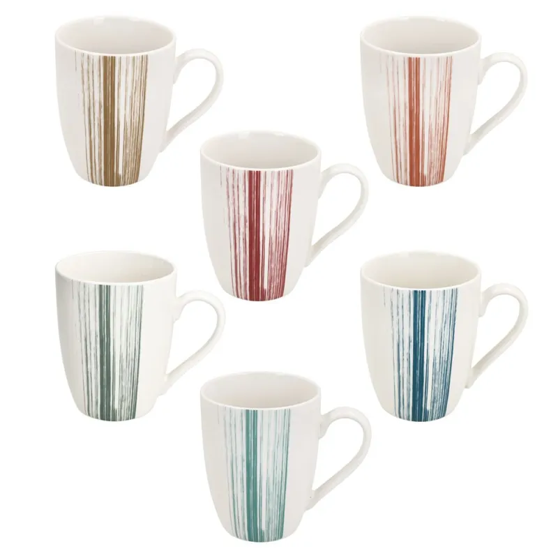 Mug 320 cc Nanami New Bone China Multicolor Vendita Finale