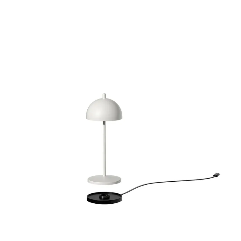 Offerta Lampo Lampada da tavolo h 20 cm White Alluminio Bianco