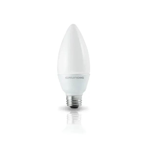 Grundig Lampadina a Risparmio Energetico Candle Classic 5W E27 luce calda Più Venduto