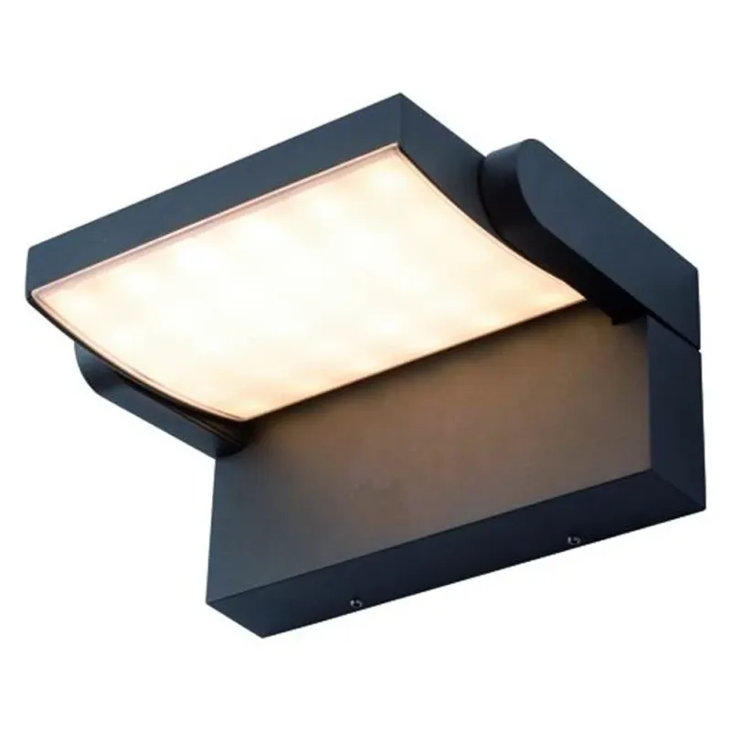 Offerta Lampada LED da Parete 12W 750lm Applique Alluminio Illuminazione Esterno Moderno
