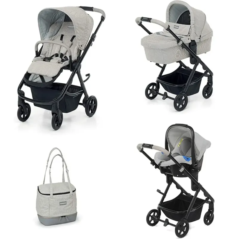 Prezzo Scontato Trio Foppapedretti Eureka Passeggino Navicella Seggiolino Auto Borsa Artic