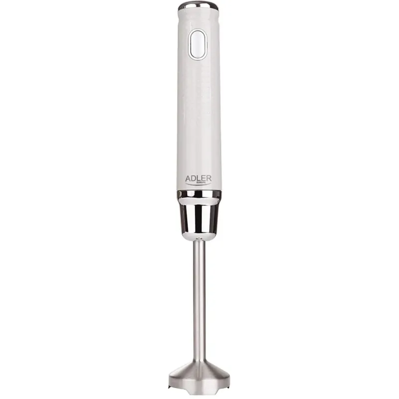 Frullatore ad Immersione 300W Lame e Gambo Acciaio Inox Tritautto Grigio Subito Disponibile