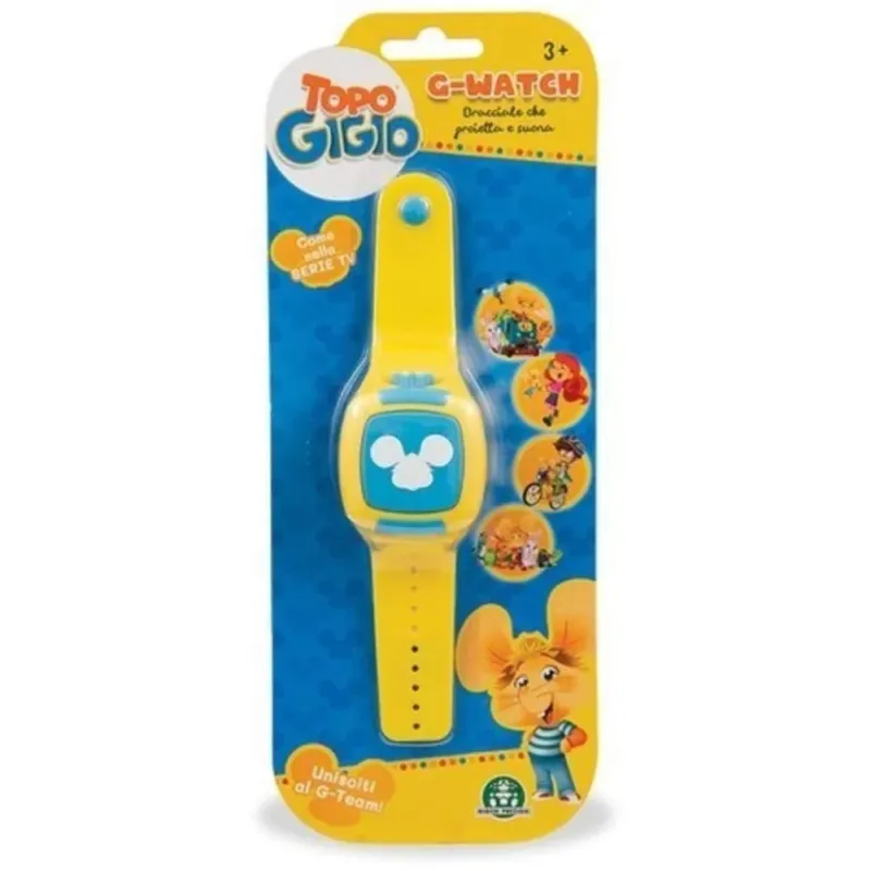 Orologio Topo Gigio G-Watch Giocattolo per Bambini Proietta Immagini e Suoni Must-Have