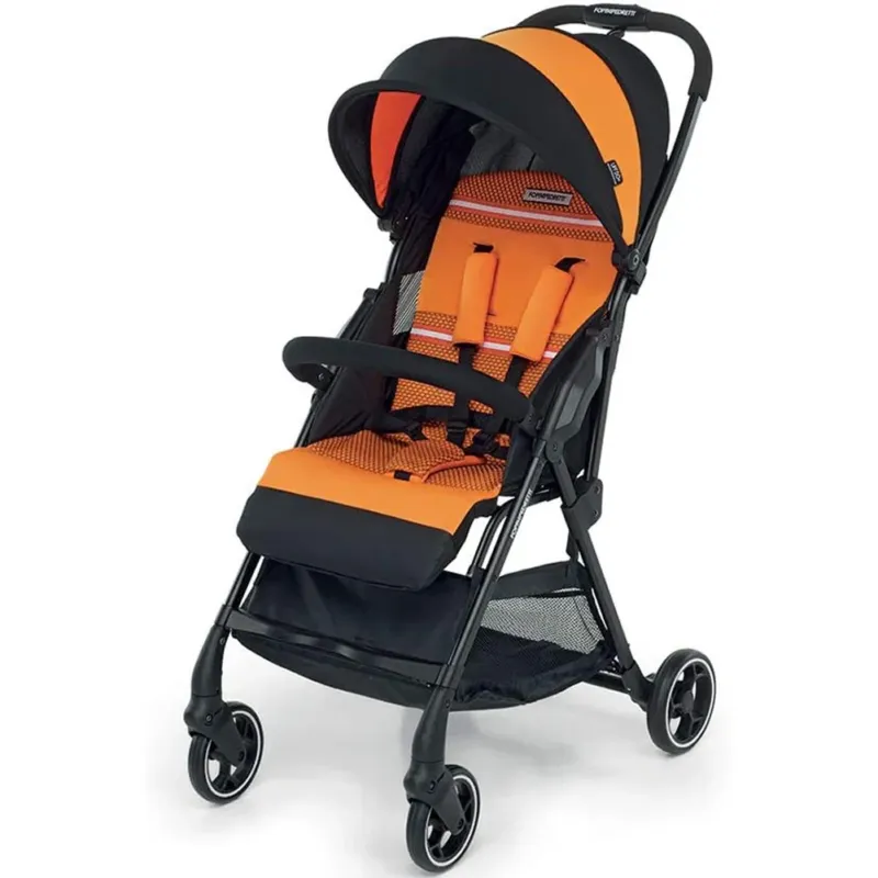 A Buon Prezzo Passeggino Foppapedretti Piuleggero Richiudibile 5 Punti Sicurezza Colore Mango