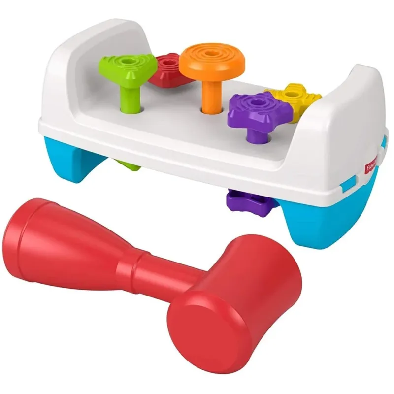 Pagamento Sicuro Banchetto da Lavoro Forme Colori Fisher Price Giocattolo Prima Infanzia Bambino