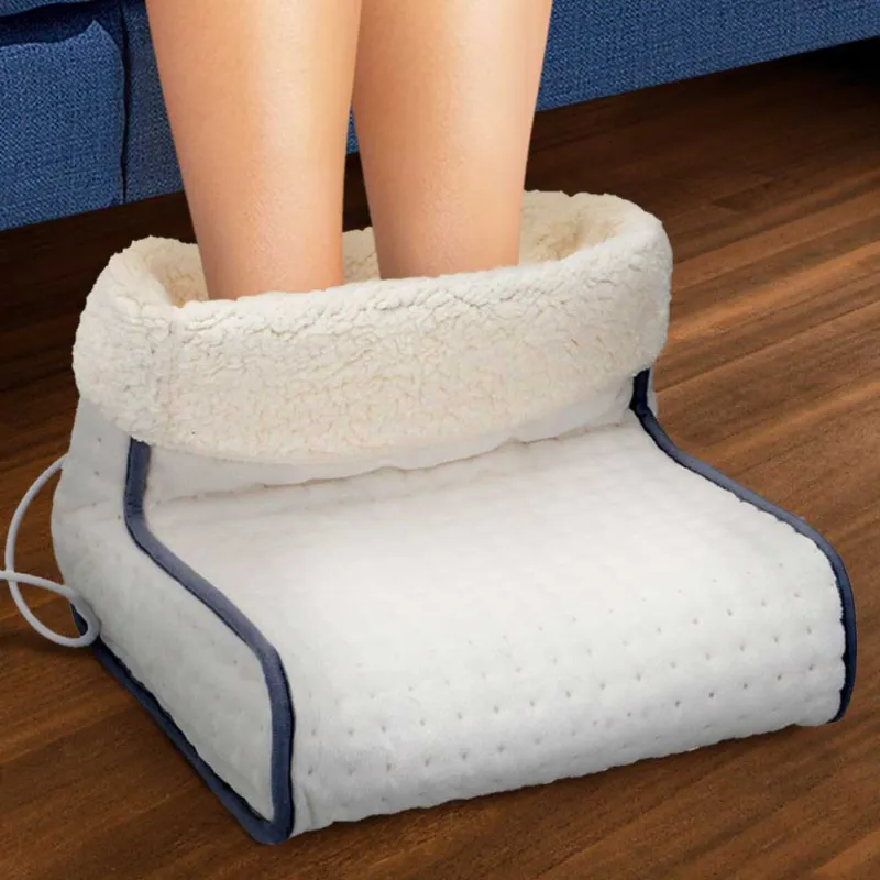 Compra Adesso Scalda Piedi Elettrico Ciabattona Scaldapiedi Termico 100W Casa Ufficio Bianco