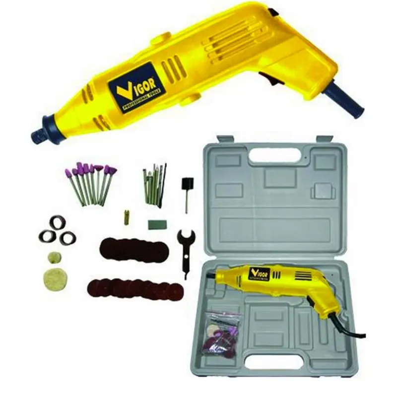 Must-Have Utensile Rotativo Minitrapano Fresa Smerigliatrice 130W Mini Drill 40pz Valiget