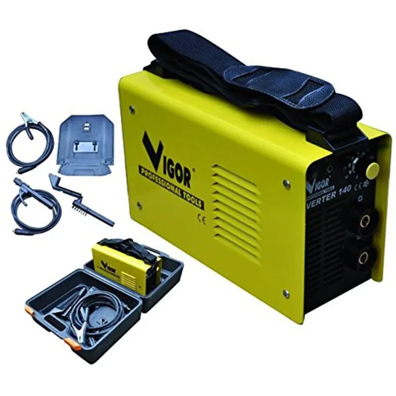 Saldatore Inverter 140 120A Professionale Saldatura Fabbro + Elettrodi Vigor Quantità Limitata