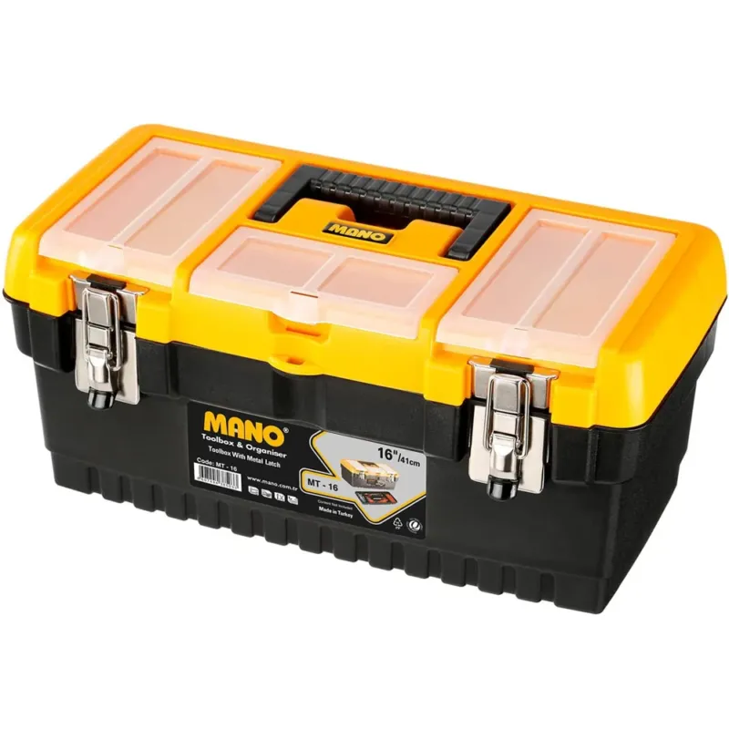 Economico Cassetta Attrezzi Vano Removibile Organizer Portattrezzi Fai da te 21x41x18cm