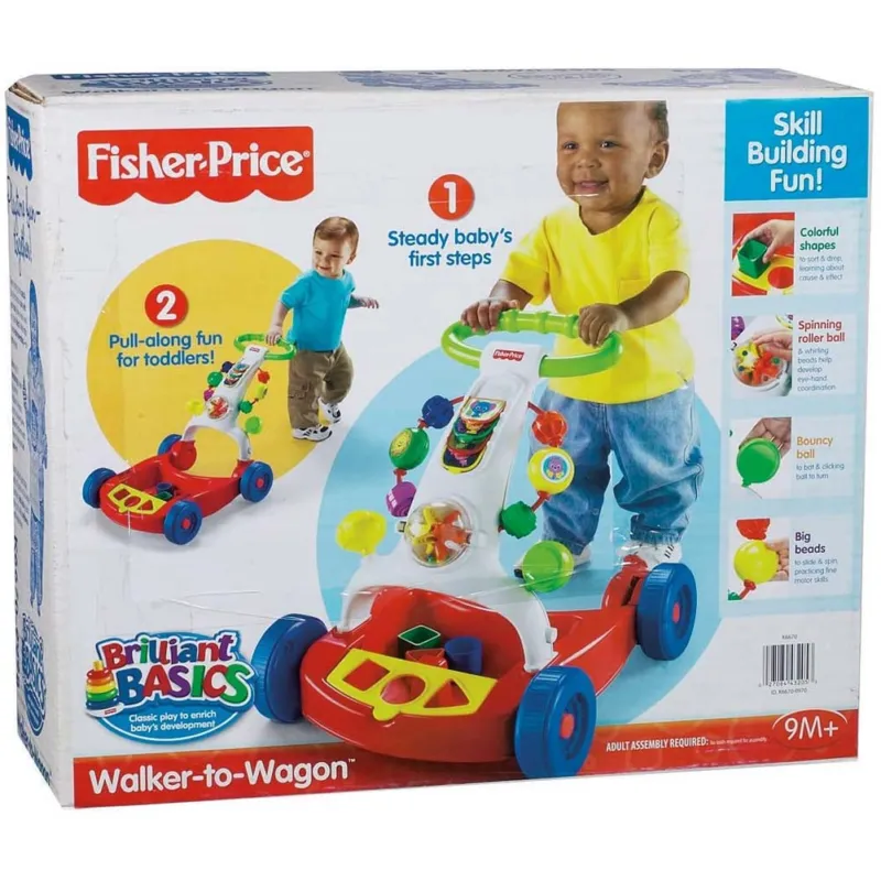 Di Tendenza Carrello Multi Attivita‘ Play e Camminatore Gioco Prima Infanzia Fisher-Price
