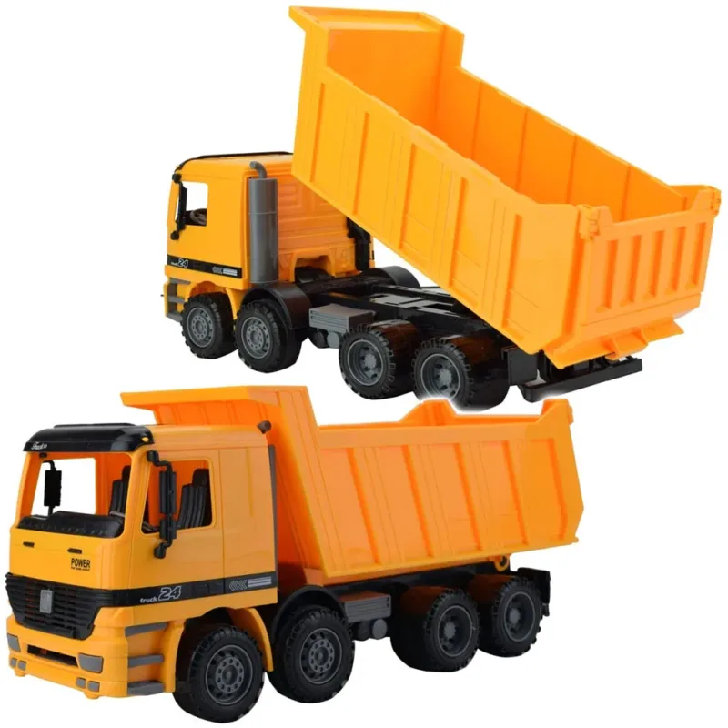 Camion di Scarico Macerie Veicolo da Lavoro Scala 1 12 Giocattolo Bambini Offerta