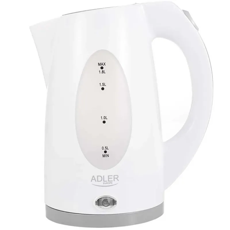 Sconto Bollitore Elettrico 1,8Lt 2000W Acqua Calda Cordless Indicatore Livello Bianco