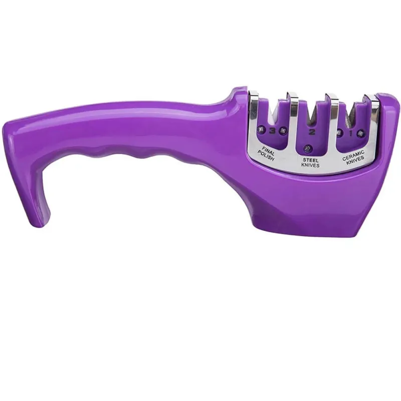 Spedito Oggi Affilacoltelli Affila Arrota Lame Coltelli e Forbici a 3 Fasi Accessori Cucina