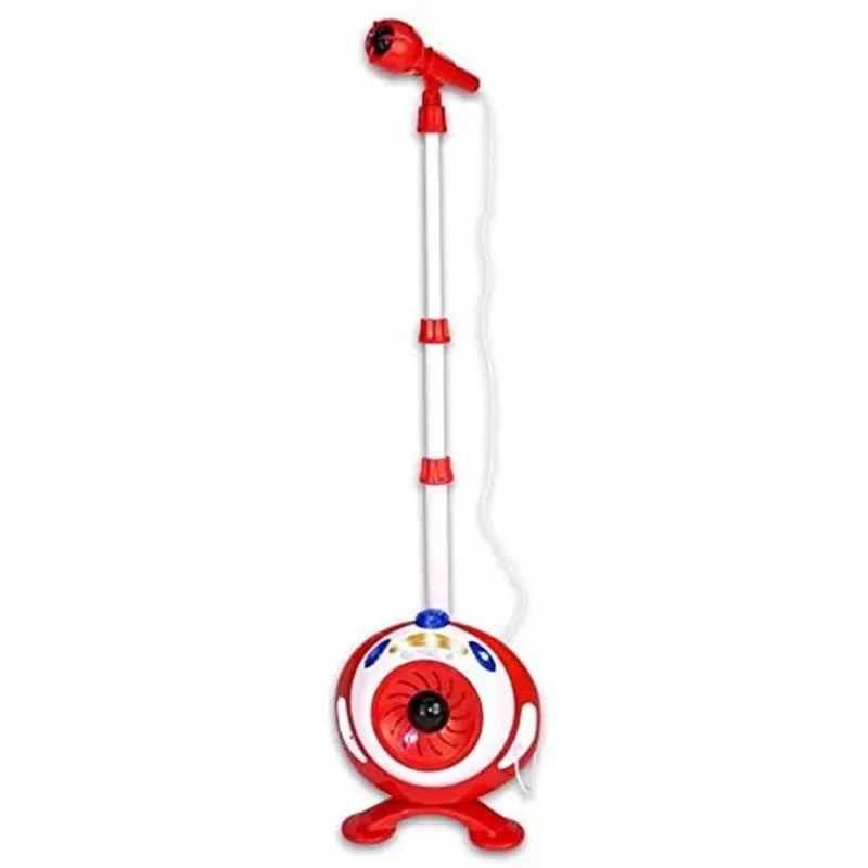Microfono con Asta e Amplificatore GIocattolo Bambini Con Luci Aux Mp3 Bontempi Occasione Imperdibile