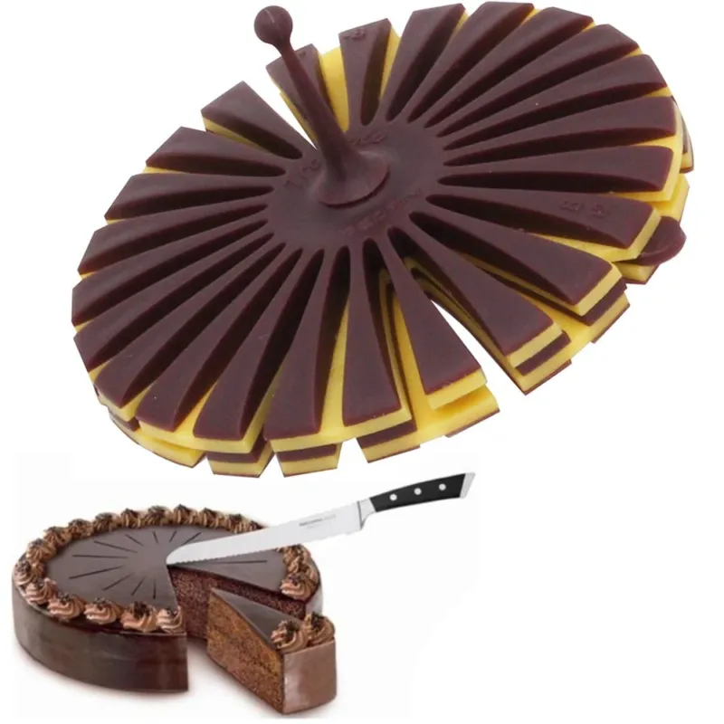 Segnaporzioni Torte Porzionatore Dolci Pedrini Trottolo Segna 4/8/12 Porzioni Occasione