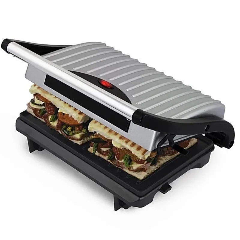 Occasione Bistecchiera Elettrica Piastra Griglia Grill Antiaderente 700W Toast Panini