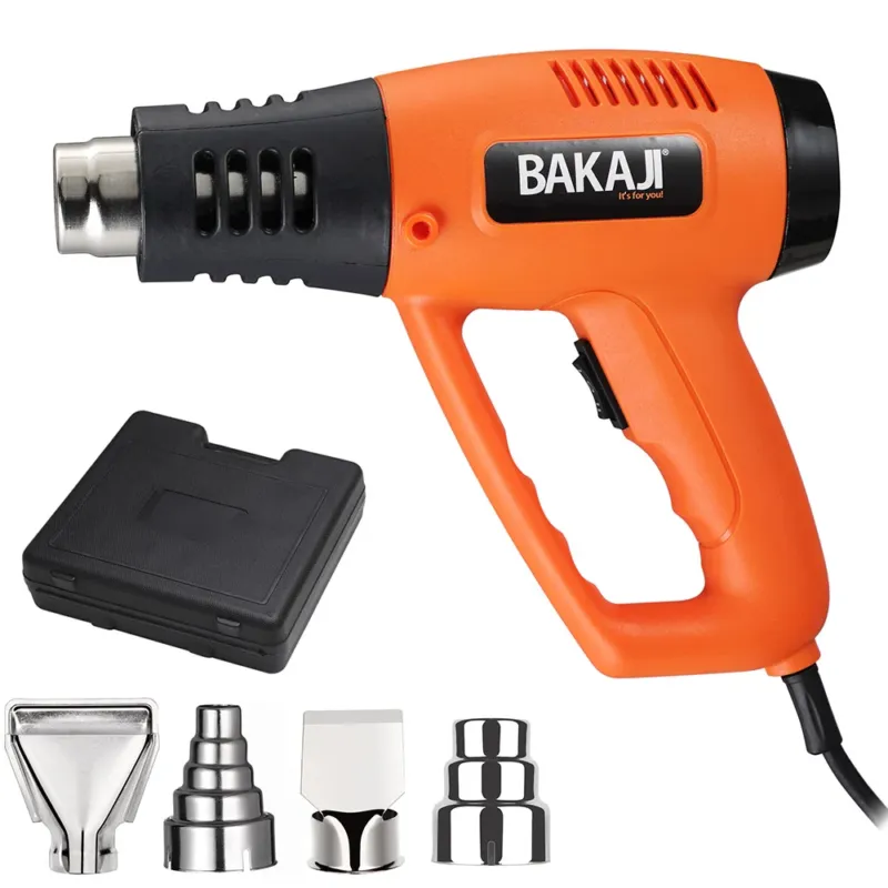 Pistola Termica Termosoffiatore Aria Calda 2000W Phon Sverniciatore 4 Beccucci Subito Disponibile