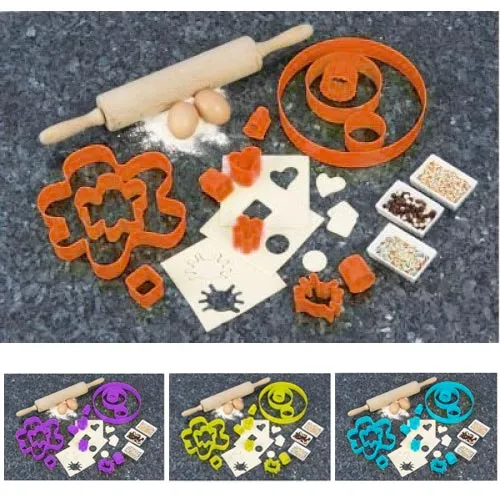 Novità Set 13 Pezzi Formine Per Pasticciere Crea Biscotti Dolci In Plastica Vari Colori