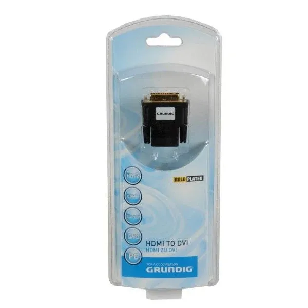 A Buon Prezzo Grundig Adattatore HDMI a DVI per Tv Videogiochi Blu Ray DVD ideale per 3D