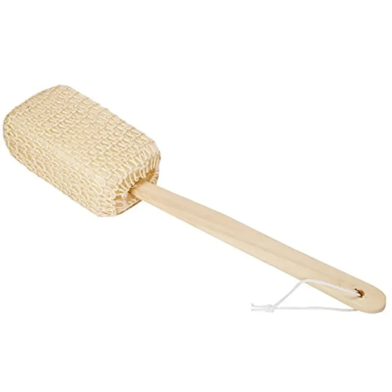 Spugna Da Massagio Con Manico In Legno Spugnetta MassageSponge e Wooden Handle Super Prezzo