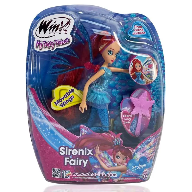 Winx Club Personaggio Bambola Winx Sirenix Fairy Bloom Fatina Altezza 25,4 cm Ordina Subito