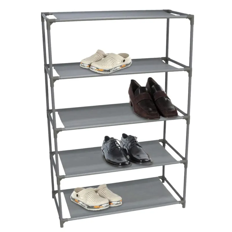 Offerta Limitata Scarpiera Porta Scarpe Salvaspazio 5 Ripiani Moderna Dimensioni 60 x 30 x 88 cm