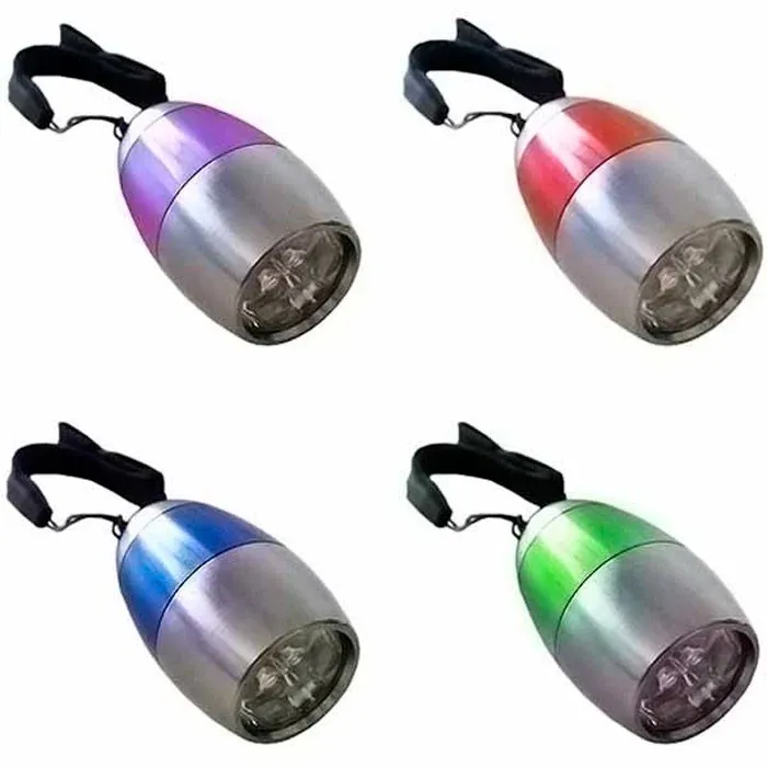 Offerta Speciale Grundig torcia alluminio 6 led con batteria incluse in vari colori