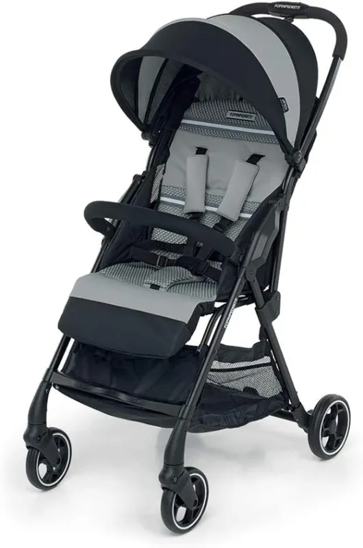 Economico Foppadepretti Piùleggero Passeggino Leggero e Compatto Silver Peso Massimo 15 kg