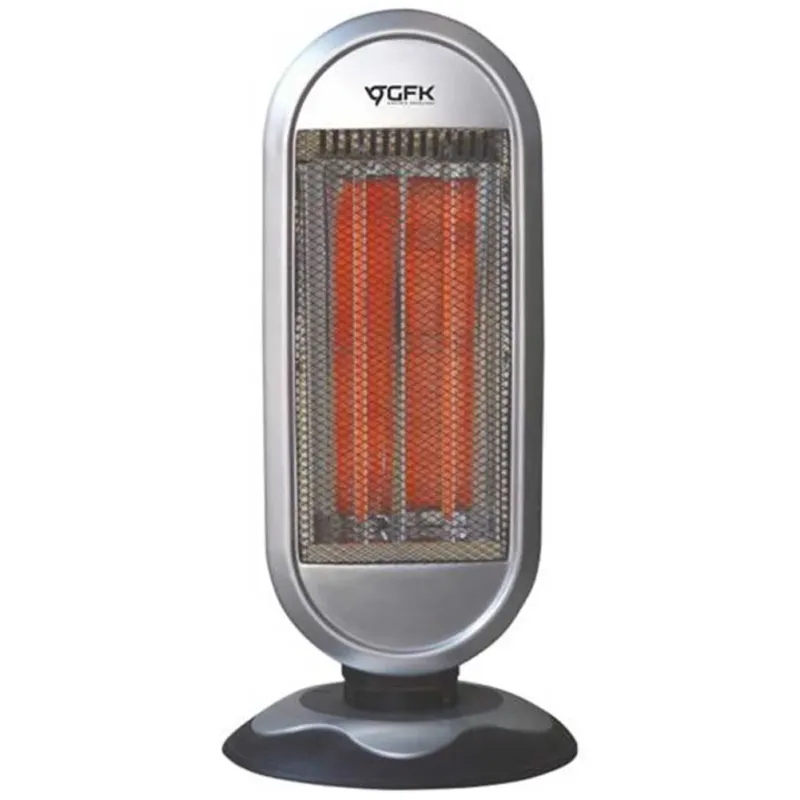 Vendita Finale Stufa al Carbonio Oscillante 2 Elementi Riscaldanti 900W Potenza Regolabile