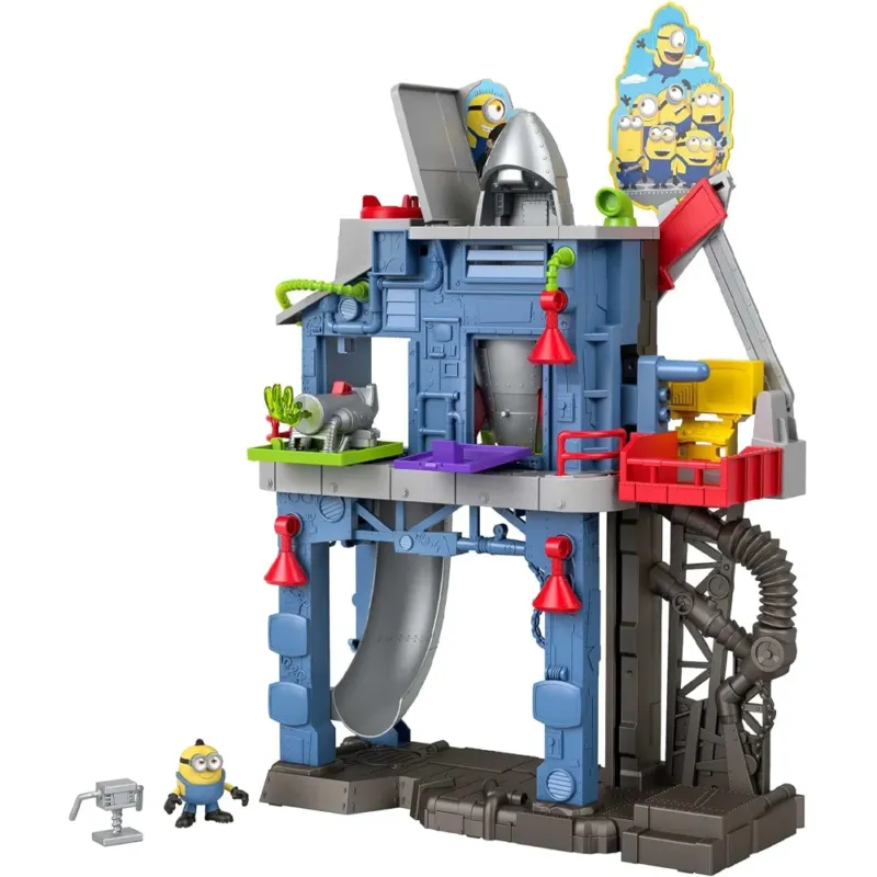 Ultima Occasione Fisher-Price Imaginext Minions Rise of Gru Gru‘s Playset Giocattolo Idea Regalo