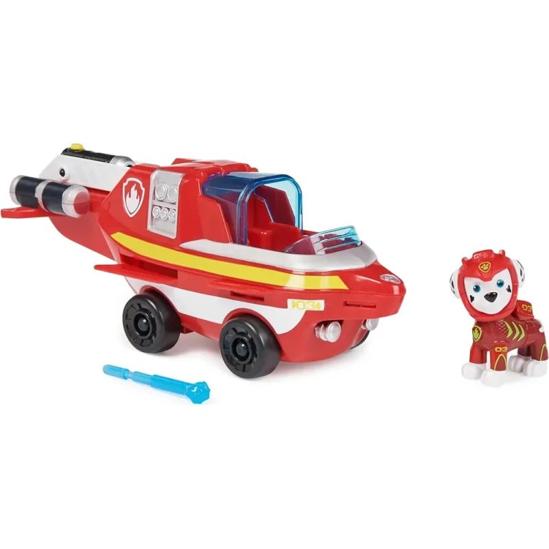 Offerta Limitata Paw Patrol Aqua Pups Marshall-Veicolo per Delfini Action Figure Idea Regalo