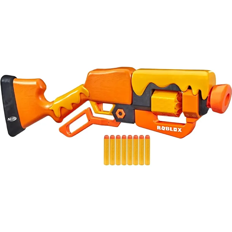 Hasbro Nerf Roblox Adopt Me Bees Blaster Lancia 8 Dardi Fucile Gioco Idea Regalo Occasione