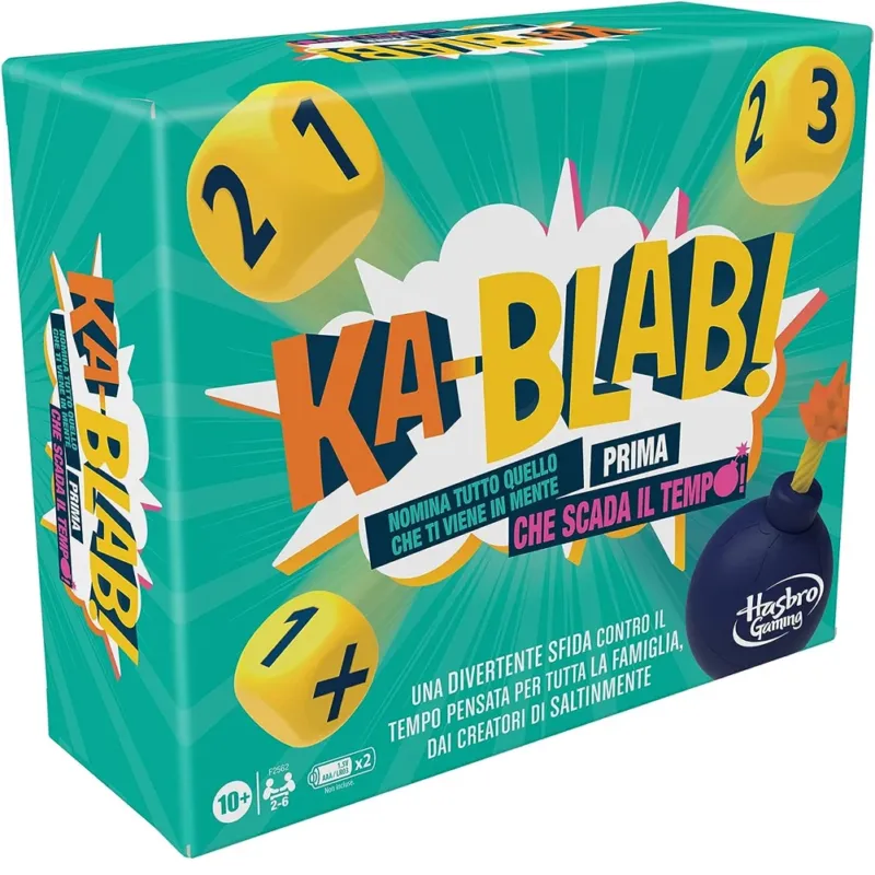 Compra Adesso Hasbro Gaming Ka Blab Gioco Di Società Famiglie e Bambini 10+ Anni Idea Regalo