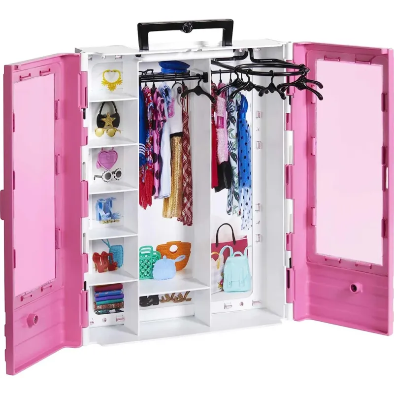 Barbie Armadio da Sogno Fashionistas Richiudibile con Accessori Idea Regalo Offerta Limitata