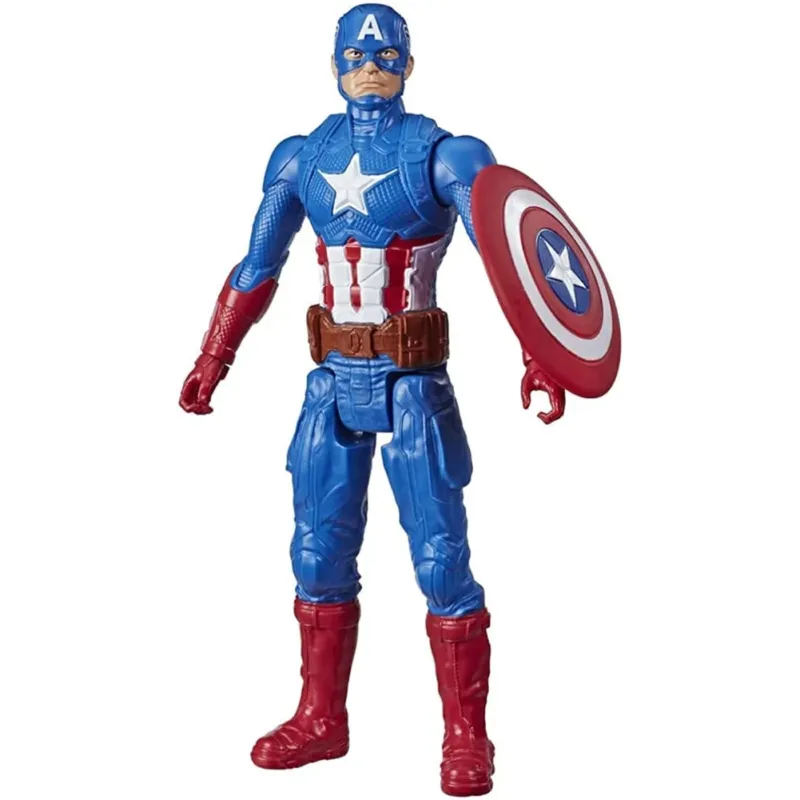 Avengers Captain America Action Figure Titan Hero da 30cm Giocattolo Idea Regalo Spedizione Espresso