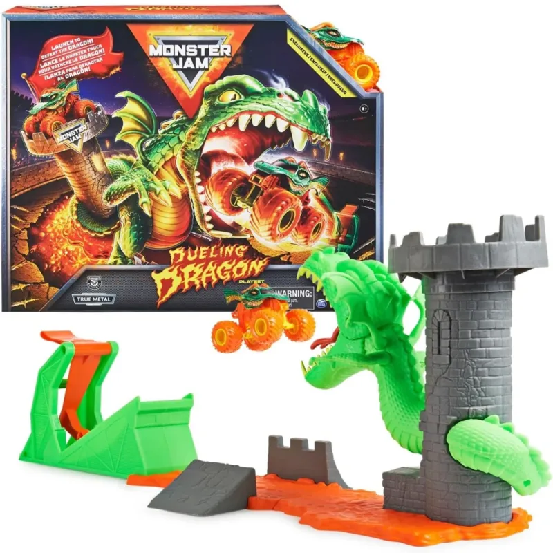 Ordina Subito Monster Jam Playset per Veicoli Giocattolo per Bambini Ragazzi Gioco Idea Regalo