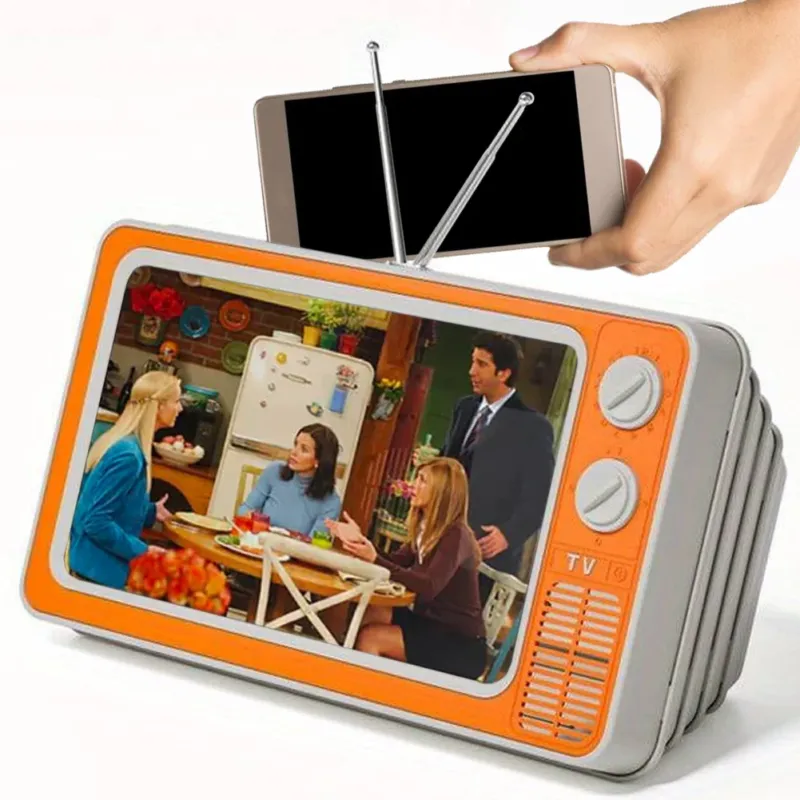 Occasione Schermo Lente Ingrandimento 12" Amplificatore Video per Smartphone Arancione