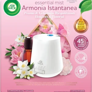 Airwick Armonia Istantanea 1 Diffusore di Oli Essenziali + 1 Ricarica Peonia Sconto