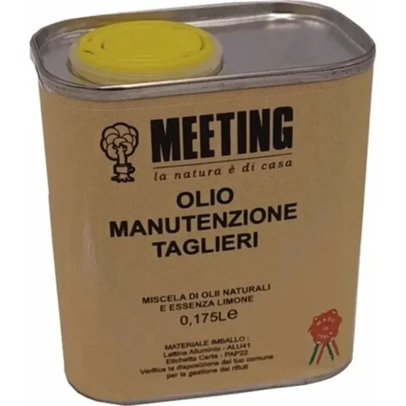Olio per Proteggere e Restaurare Taglieri Ceppi 0,175 L Pulizia Essenza Limone Ultime Pezzi