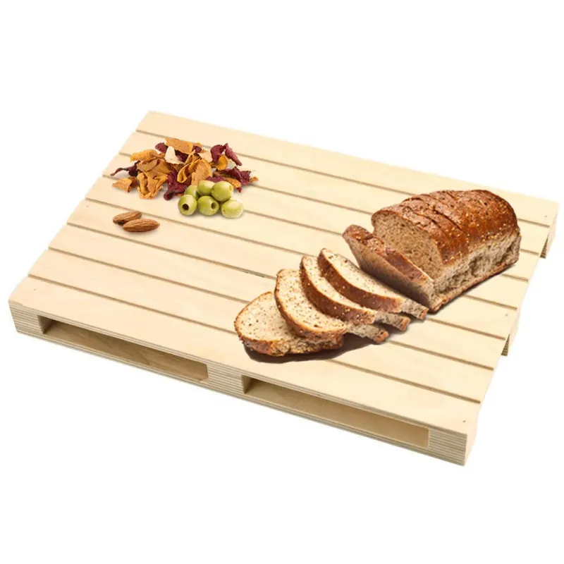 TAGLIERE A FORMA DI PALLET IN LEGNO PEDANA 20 X 35 CM ANTIPASTI AFFETTATI SALUMI Scelto Dai Clienti