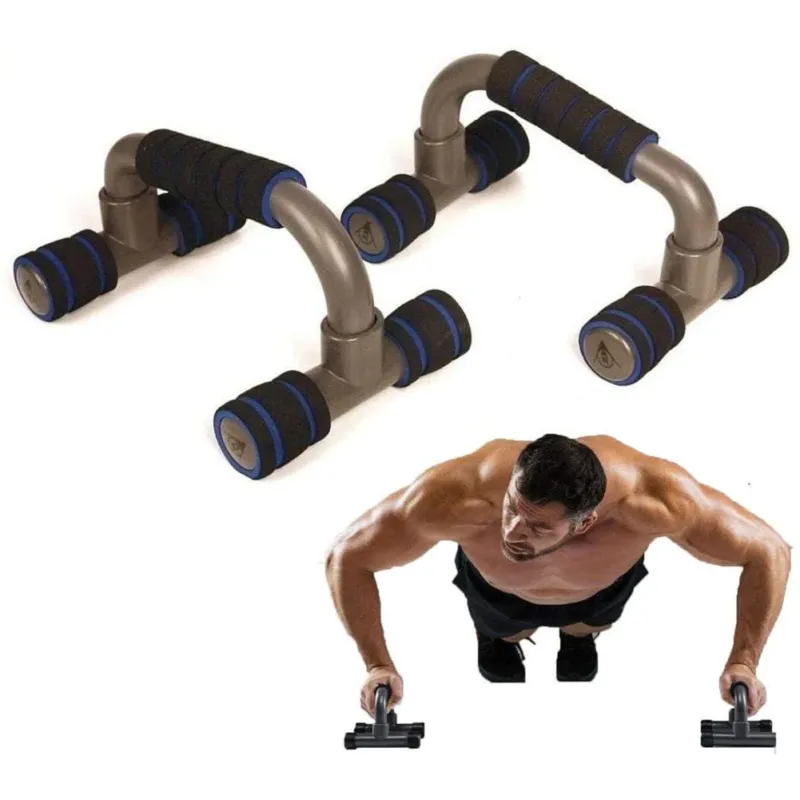 Set 2 Maniglie Flessioni Palestra Allenamento Muscoli Pettorali Braccia Spalle Scelto Dai Clienti