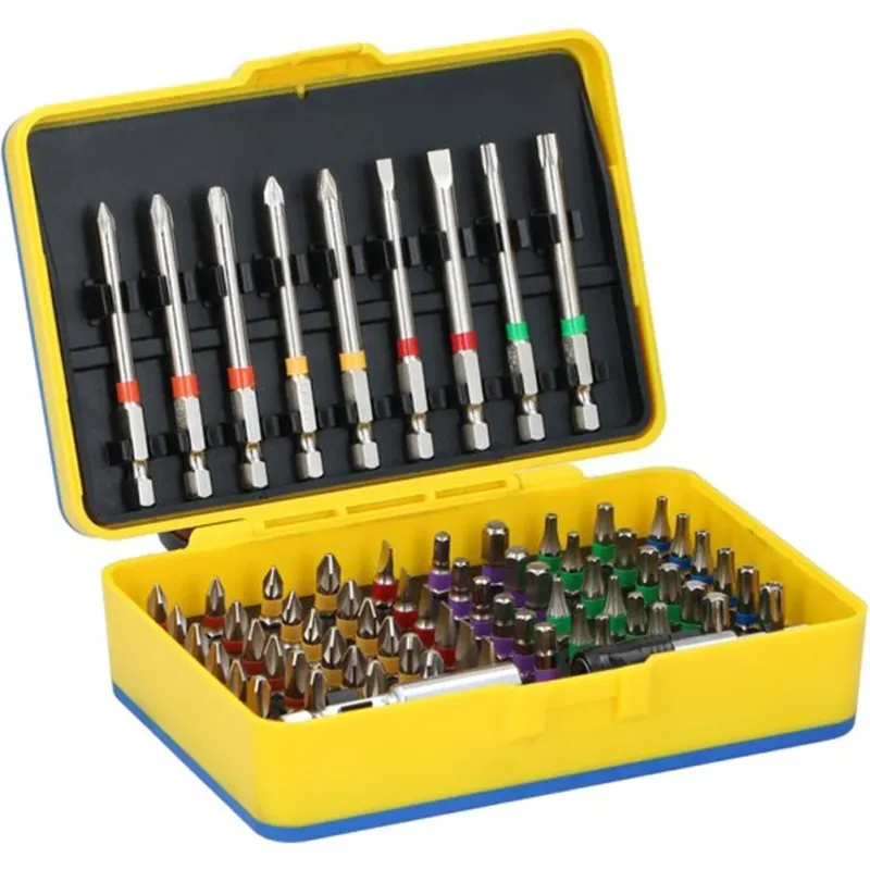 Set 71 Punte Kinzo per Fai da Te Bricolage Utensili Attrezzi da Lavoro e Custodia Prezzo Basso