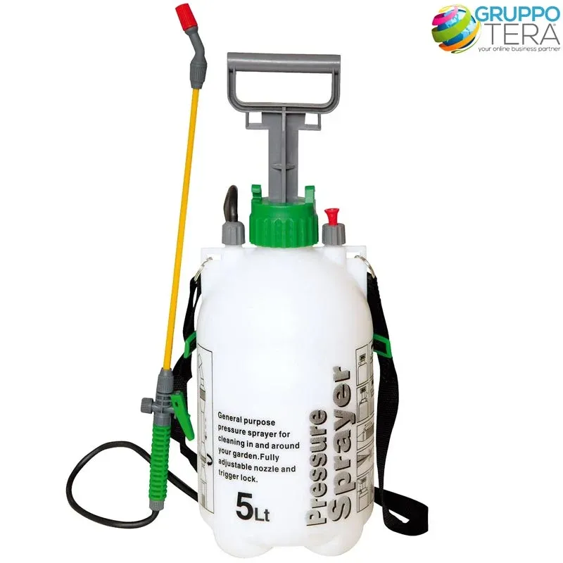 Ultimissimo Modello Spruzzatore a Pressione Vaporizzatore Spruzzino Nebulizzatore 5 LT Fascia Spalla