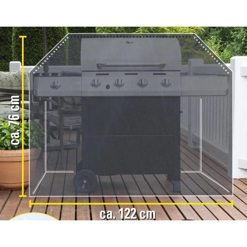Prezzo Scontato Rivestimento per Barbecue Impermeabile Custodia Protettiva BBQ 122 x 71 x 76 cm