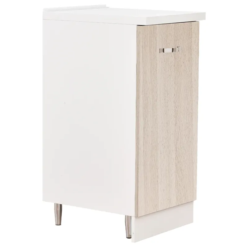 Mobile Base Cucina Componibile Minimal Colore Olmo con 1 Anta e 2 Scomparti Miglior Prezzo