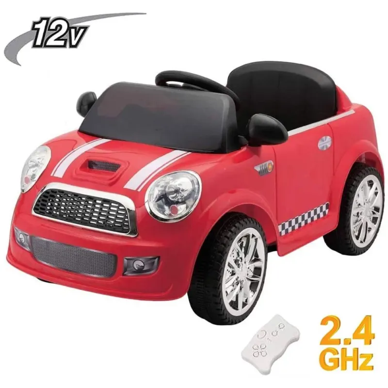 Auto Macchina elettrica per Bambini 12V MP3 Mini Car Rider con telecomando Rossa Bestseller