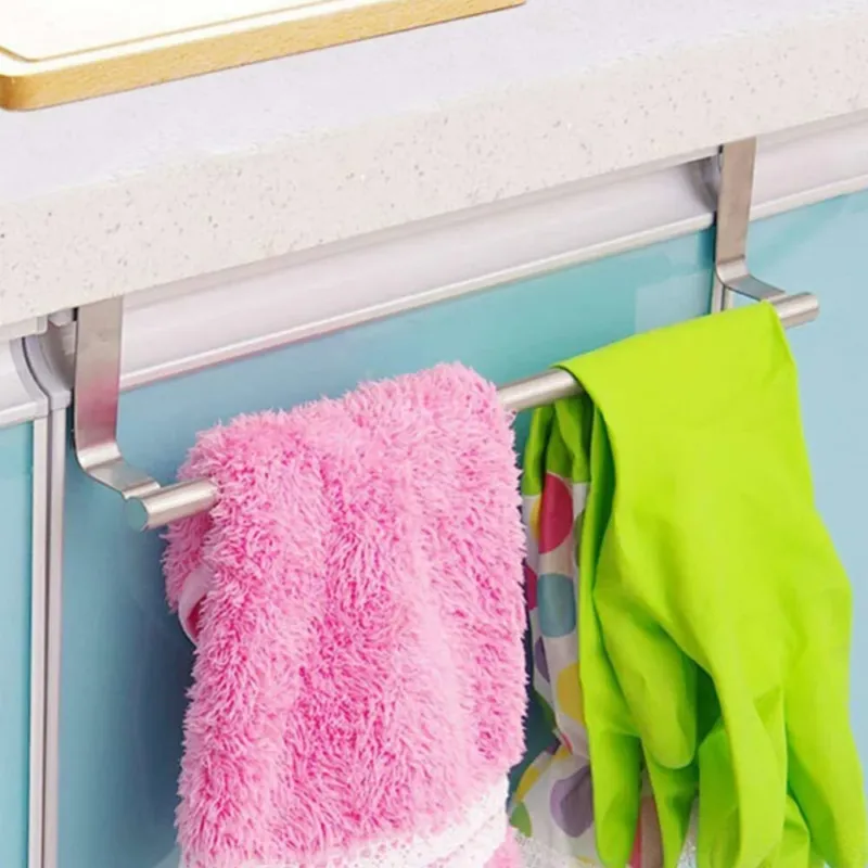 Porta Asciugamani Strofinacci In Acciaio 36cm per Ante Porte Con Aggancio Rapido Compra Online
