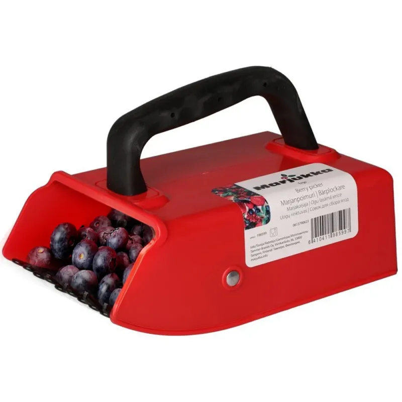 Raccoglitore di Bacche in plastica e Metallo Impugnatura Ergonomica 14x22x14 cm Spedito Oggi