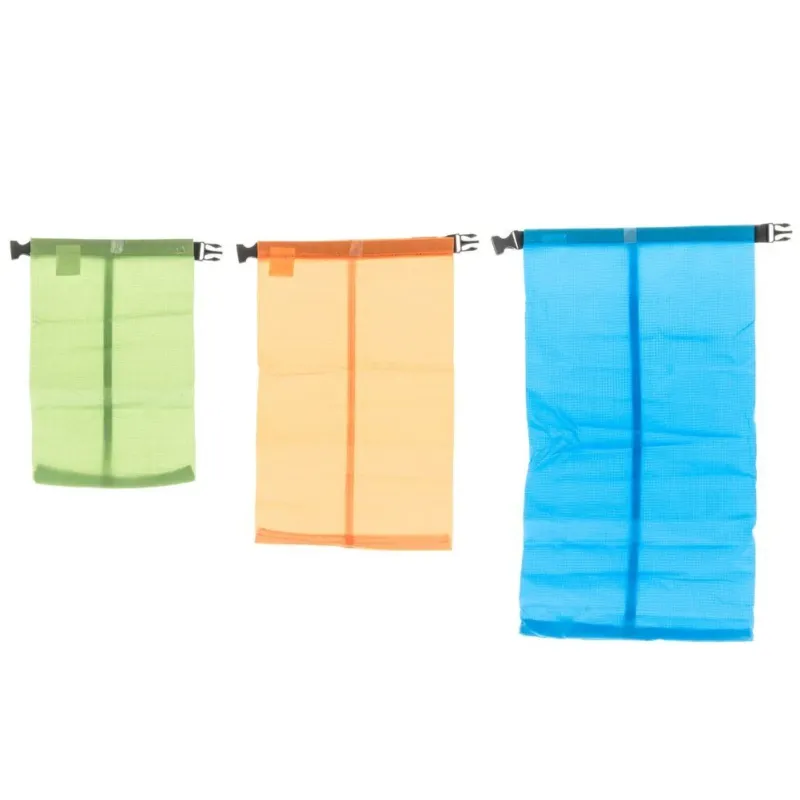 Set 3 Borse Sacchetti Impermeabili Salva Indumenti Waterproof Diverse Dimensioni Occasione Imperdibile